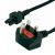 1.8m Clover Leaf Power Cable - 5A UK Plug to IEC C5