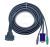 Aten 2L-1603P - 3.0m VGA & PS2 KVM Cable for Aten CS-128 Switch