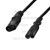 2.0m Power Extension Cable - IEC C7 to C8