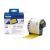 Brother DK-44605 Black on Yellow Continuous Thermal Label Roll (62mm x 30.5m)
