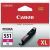 Canon CLI-551XL High Yield Magenta Original Ink Cartridge