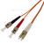 3.0m Fiber Optic Patch Cable - OM2 LC to ST Plugs 50/125um (10 Gigabit)