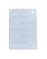 Portrait Soft Transparent Plastic Pocket (80 x 122 mm)