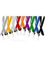 15mm Lanyard Classic Flat Braided with Metal Trigger Hook & Safety Breakaway