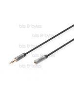 3.0m Stereo 3.5mm Jack Plug to Socket High Quality Extension Audio Cable