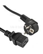 3.0m Power Cable - 16A German Schuko Plug to IEC C19