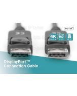 2.0m DisplayPort v1.2 Plug to Plug High Quality Cable