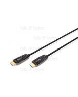 30.0m Active HDMI v2.1 AOC Hybrid Fiber Optic Plug to Plug Cable