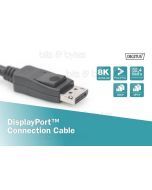 2.0m DisplayPort v1.4 Plug to Plug High Quality Cable