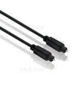 1.0m Fiber Optic Toslink Plug to Plug Digital Audio Cable