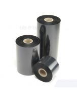 110mm x 92m Black Thermal Transfer Wax Resin Ribbon