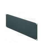 4U Blind Plate for covering the free spaced between 19-inch profiles