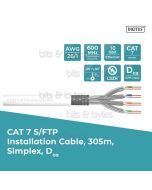 Digitus CAT7 S-FTP (LS0H - Dca) Network Installation Cable (305m)