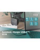 Digitus USB-C Notebook Power Supply - 5V to 20V / 3.25A max (65W)