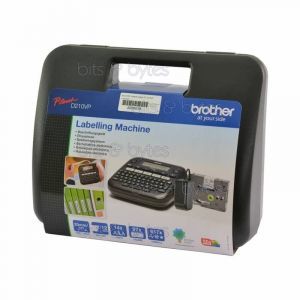 Brother PT-D210VP Thermal Transfer Desktop Label Printer with Carry Case