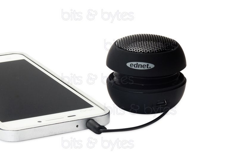 ednet Portable Pocket Bass Speaker (Battery Powered)