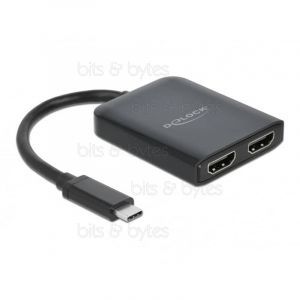 Delock USB Type-C to 2 port HDMI Converter