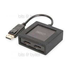 Digitus DS-45404 - 2 Port DisplayPort Splitter - 1 Input <> 2 Output (4Kx2K)