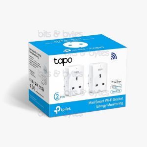 TP-Link Tapo P110 Mini Smart Wi-Fi Socket - Energy Monitoring (2-Pack)