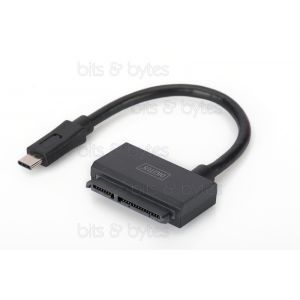 Digitus USB 3.1 Type-C to SATA Converter for 2.5-inch Hard Drives & SSDs
