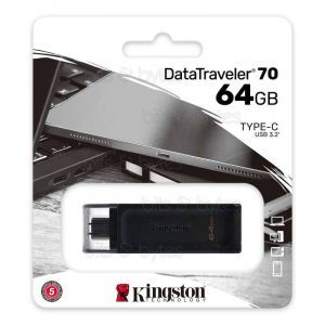 Kingston DataTraveler 70 64GB USB Type-C Pen Drive