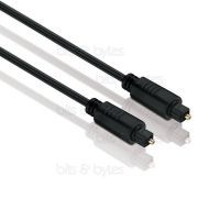 5.0m Fiber Optic Toslink Plug to Plug Digital Audio Cable