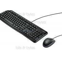 Logitech MK120 UK Standard Keyboard & Mouse (USB)