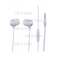 Maxell Audio Plugz - In-Ear Earphones with Built-in Mic (3.5mm plug) - White
