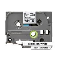 Brother TZe-241CIV Black on White Thermal Laminated Label Tape (18mm x 8m - Bulk Packaging)